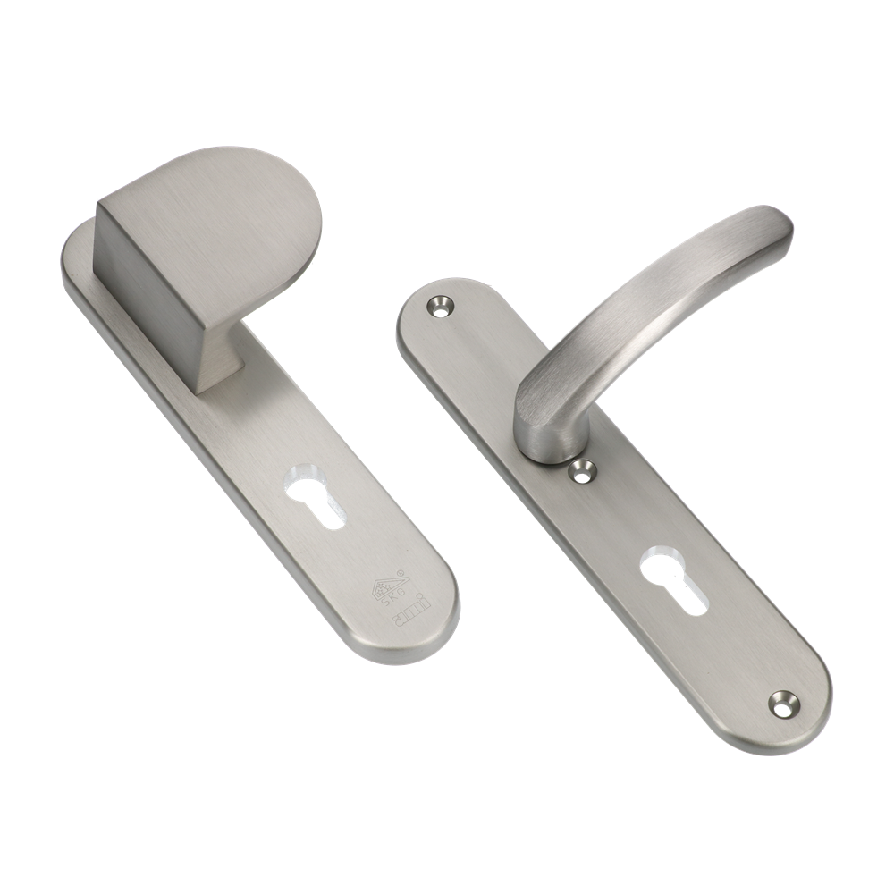 AMI Veiligheidsbeslag 250/50/1 Profielcilinder 55 Deurdikte 90/83 Re Deurkruk 378 Rotaveer Irox Archi-Des. Deurdikte 38/42 - 621501